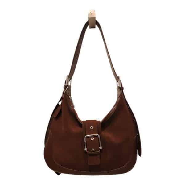 PRODUZ. ARTIGIANALE - BORSA  - MARRONE